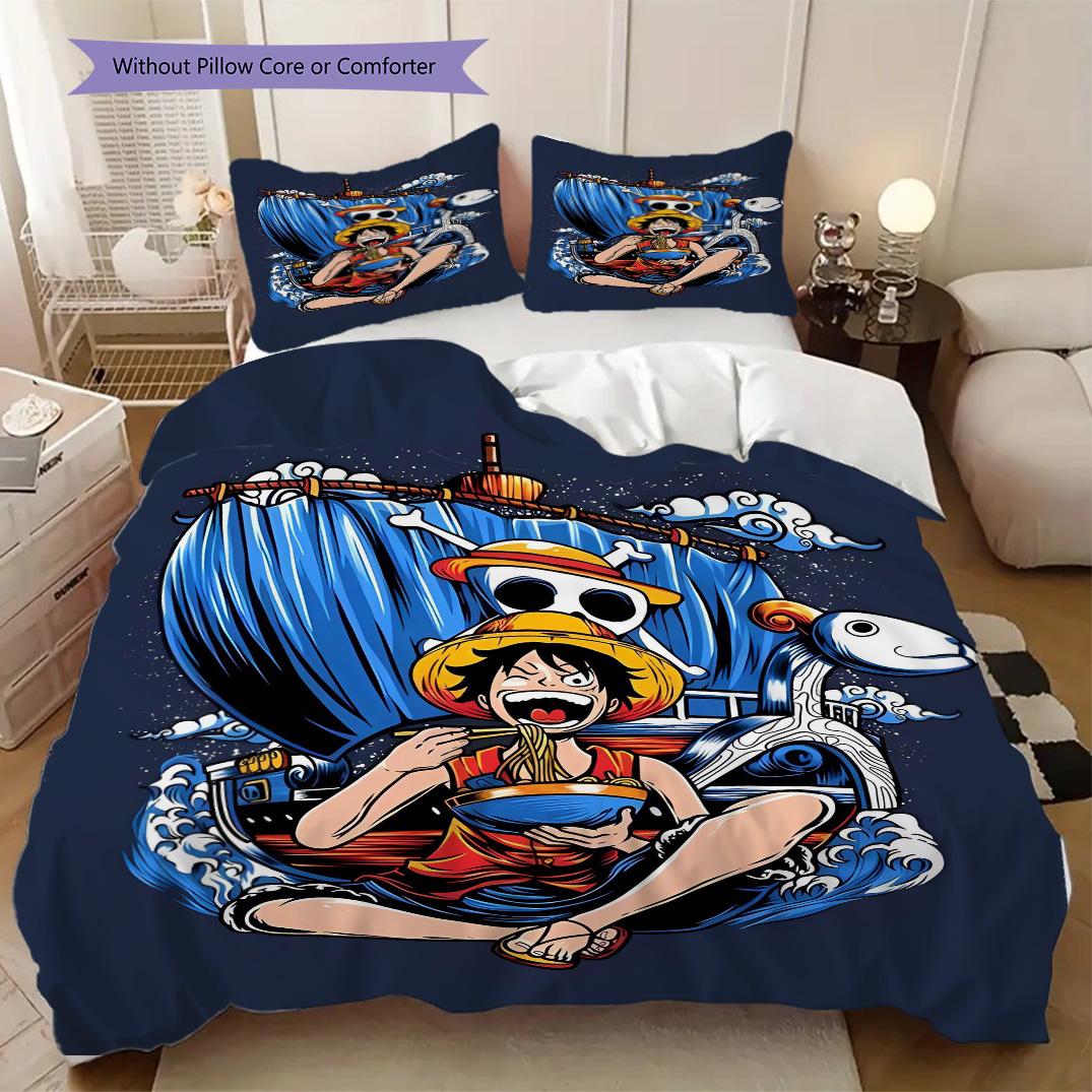 

Anime One Piece Soft Comfortable Duvet Cover, Children s Bedding Set Gift, Various Sizes Available LXR175 135x200cm