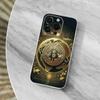 Digital Art Bitcoin Phone Case For iPhone,14,13,XR,SE,12,15,Pro,Max,Plus,11,17,16,X,XS,Mini Transparent Soft Cover