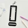 Korean Style Acrylic Four-Grid Photo Frame Card Holder Stand