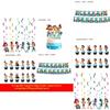 Vibrant Luca Party Ocean Cartoon Character Theme Disposable Cake Ornaments