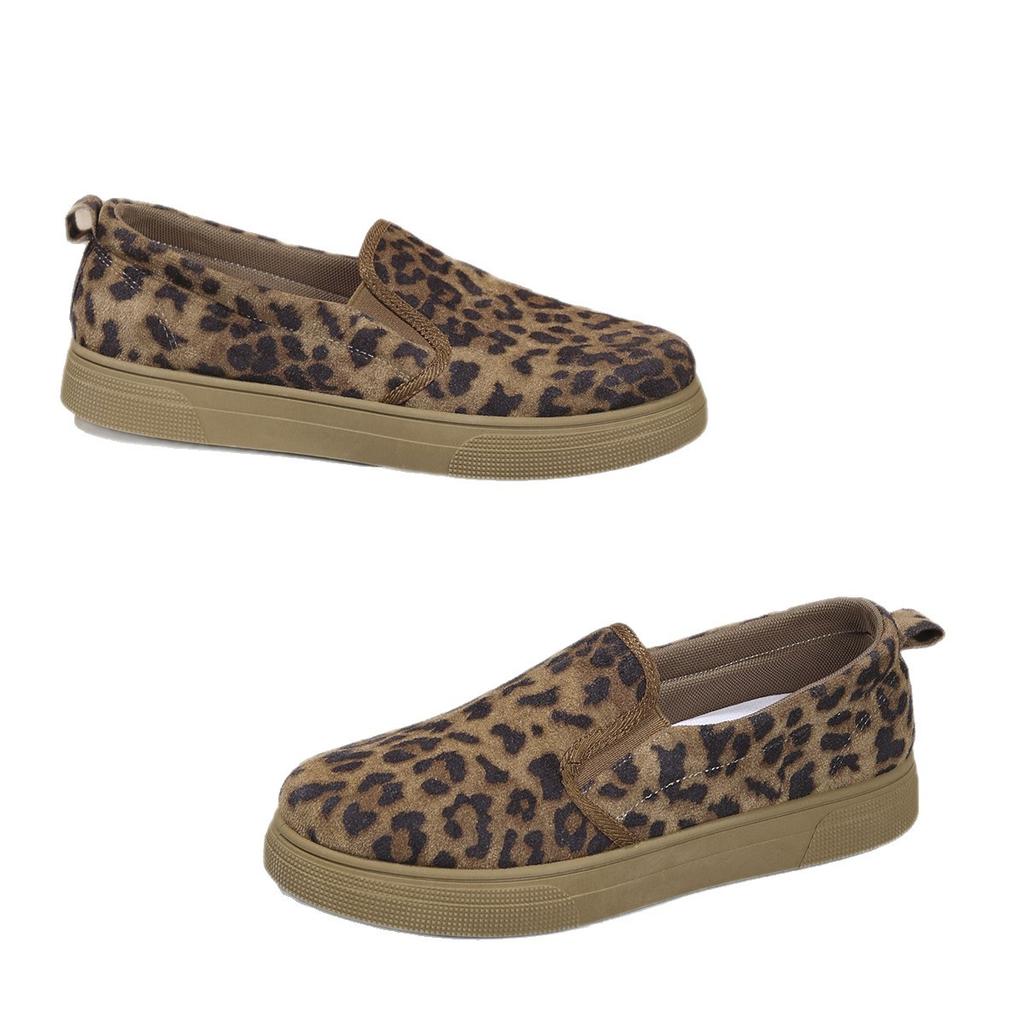 Thick-soled 22 autumn new single shoes casual and comfortable lazy shoes trend