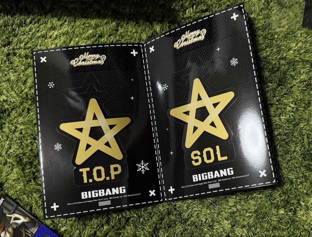 [USED] Bigbang Bigbang Fan Club Newsletter Flyer VIP Gift
