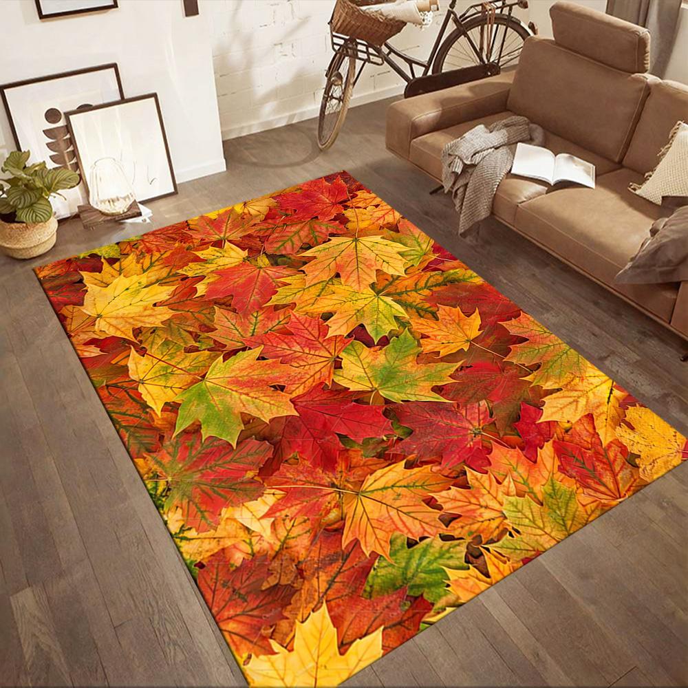 Tropical Floral Paradise Floor Mats for Living Room, Bedroom and Room Decoration Are Suitable for Gifts.