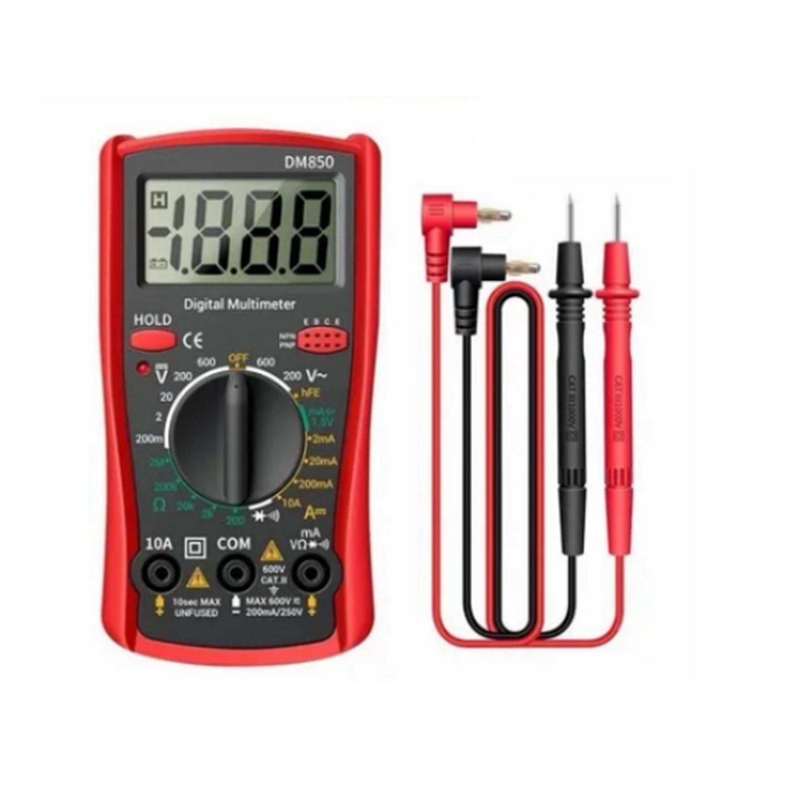 

Цифровий Мультиметр Багатофункціональний Високої Точності Малий Побутовий Портативний Вольт-амперметр Інструмент