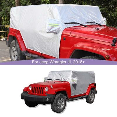 Waterproof All Weather Windshield Sunshade Car Cover Fit for Jeep Wrangler JK For Wrangler JL 4-Door Version 2007-2023 Extrerior Accessories