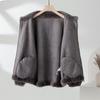 Kaiser Women's Pure Wool Winter Fur Coat