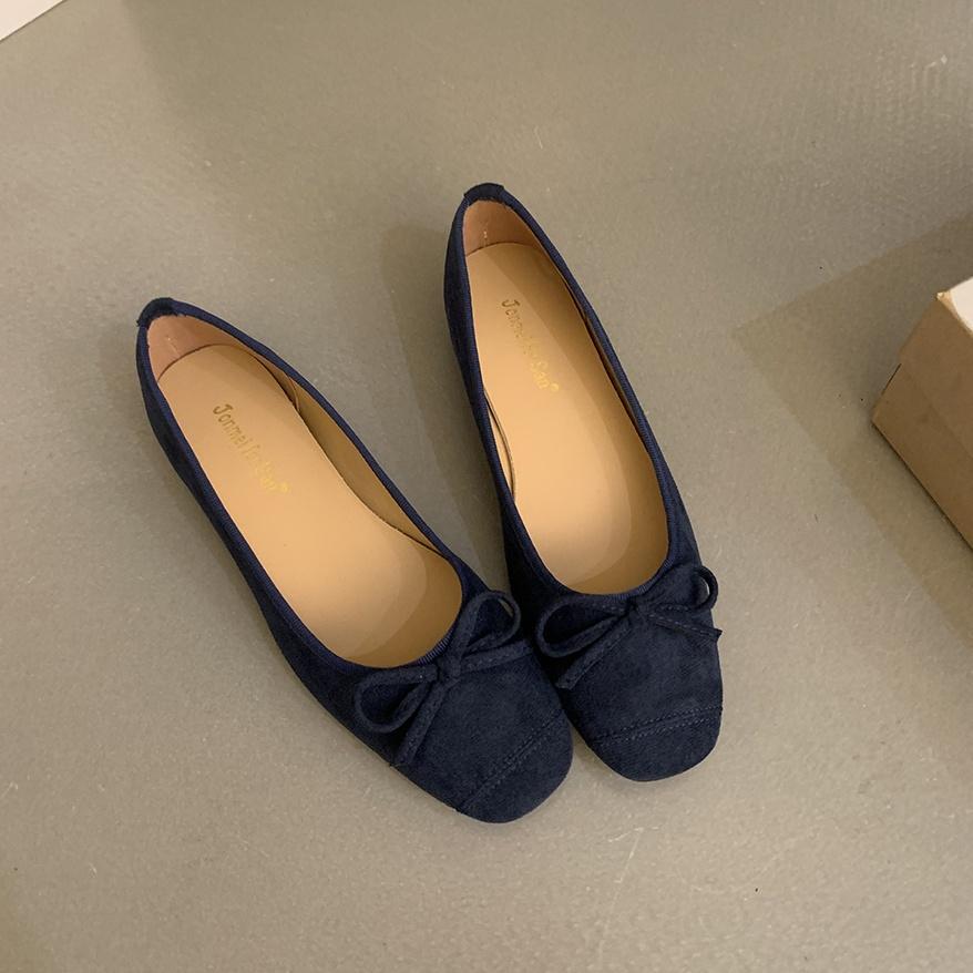 

Мода Bailamos Женские Балетки Женские Балетки С Обувью Слайды Круглый Носок Женские Балетки с Бантом Мелкие Женские Балетки Обувь Женская 39 темно-синий