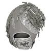 Rawlings CLOUD METAL GR5FHCM53 Baseball First Throw HOH® Glove, Soft, Base, Gray/Platinum, 11.75 Inches, Right-Handed