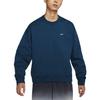 Nike Sweatshirts Men's Blue Crew Neck Moderate Regular DA0318-460