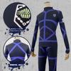 HOLOUN Blue Lock Horaku Mawari 8 Practice Cosplay Halloween Performance Holiday XL Size & No. Uniform, Blue, Costume, Event, Anime, Costume, Outfit,