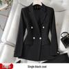 Women's Professional Suit Set: Elegant Spring/Autumn Attire for College Interviews & Hotel Manager Uniform.