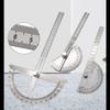 Angle Ruler 180 Degree Protractor Measuring Ruler Adjustable Protractor  Measuring Instrument Tools