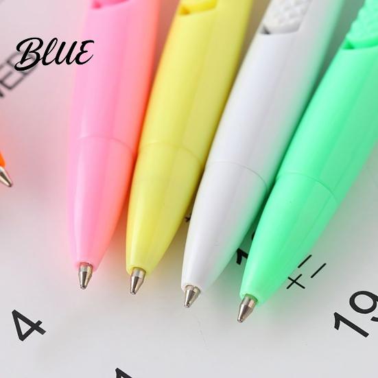Pen Digital Watch Lightweight Clip Design Plastic Ballpoint Electronic for Writing Roller Ball