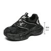Strictly selected autumn and winter new thick-soled heightening dad shoes for women's explosive mesh breathable and versatile lightweight sports a