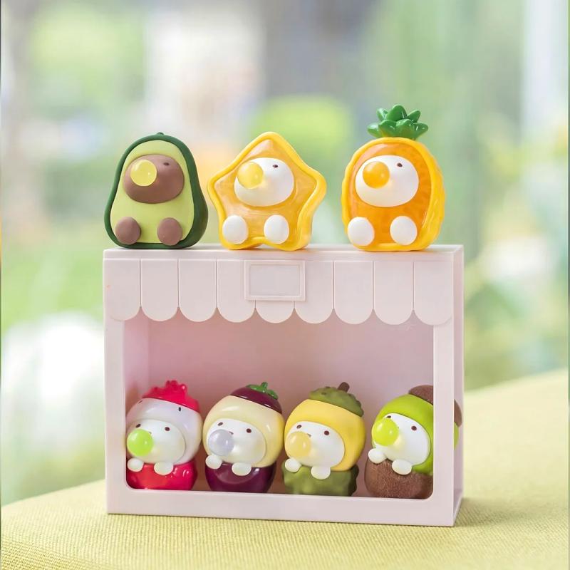 Toys Genuine Repolar Fruit Series Mini Desktop Ornament Trendy Collectible Figurines Cute Decorations Interesting