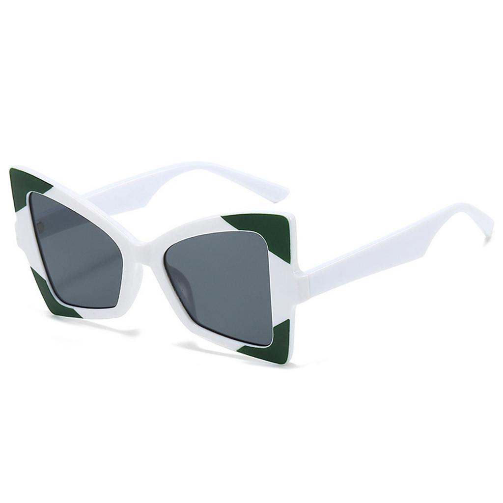 2024 Luxury Oversized Cat Eye Sunglasses for Men Women Fashion Brand Colorful Frame Sun Glasses UV400 Eyewear for Travel Driving