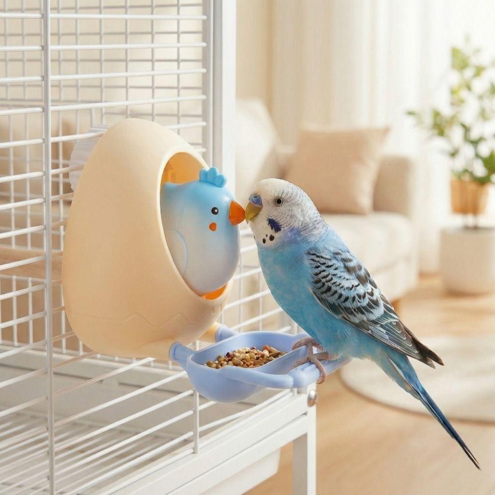 Detachable Parrot Feeder Toy Bite Resistant Parrot Training Toy Bird Food Dispenser Cage Accessory