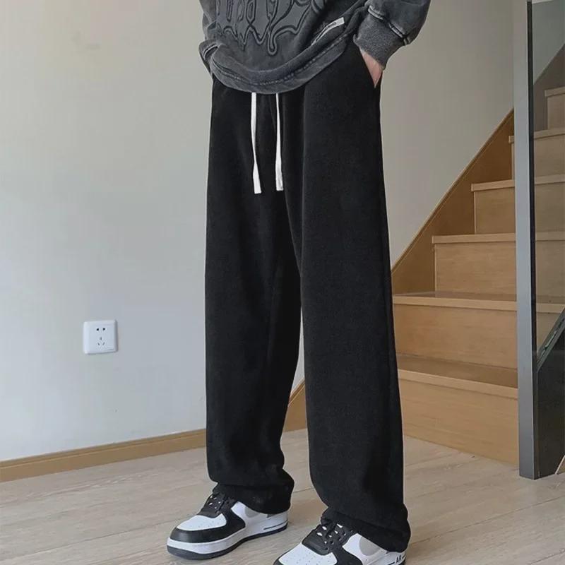 

Мужские вельветовые прямые повседневные брюки Chaolun, новая осенняя модель Plus Velvet, свободный крой, длинные спортивные брюки XL