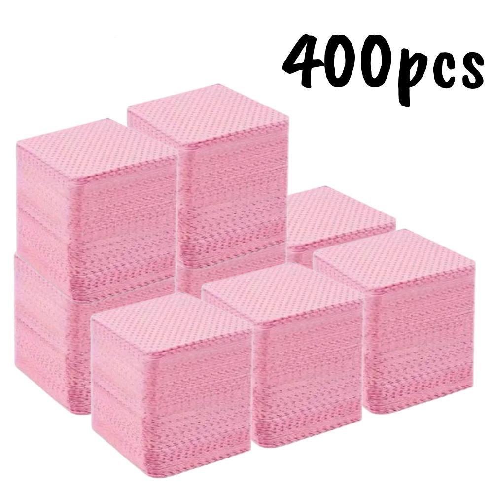 20/600pcs Lint-Free Nail Wipes Gel Cleansing Tissues Aluminum-Free Nail Polish Remover Pads for NaiArt Beauty Cleaning Care Tool