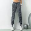 Jogginghose Stoff Kordelzug Laufen Sport Jogginghosen Damen Schnelltrocknend Athletisch Fitnessstudio Fitness mit Zwei Seitentaschen Trainingshose