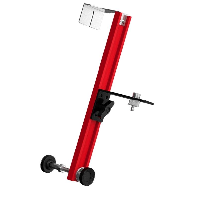 Aluminum Alloy Wall Level Holder Adjustable Easy to Use for Accurate Home Improvement Tasks, Aligning Tiles And Shelves