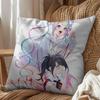 Cartoon Amechan KAngel NSO Pillow Case Sofa Living Room Bedroom Headboard Backrest Cushion Square Cushion Nap Time