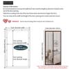 Magnetic Door Curtain Summer Anti-Mosquito Net Self-adhesive Fly Insect Screen Mosquito Automatic Closing Magnetic Mosquito Net