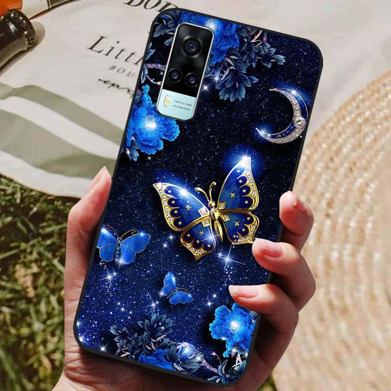 For Coque vivo Y31 2021 Case Silicon Back Cover Phone Case For Vivo V2036 Cases Soft bumper Funda for Vivo Y 31 VivoY31 2021 Bag