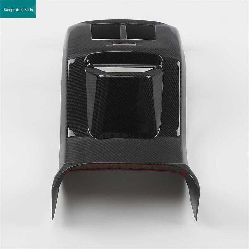 Volkswagen 2018 T-Roc Carbon Fiber ABS Interior & Exterior Trim: Rear Cup Holder, Rearview Mirror, Handle Panel