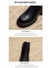 Women's Thick-Soled Chelsea Boots - Versatile British Style for Autumn/Winter 2025