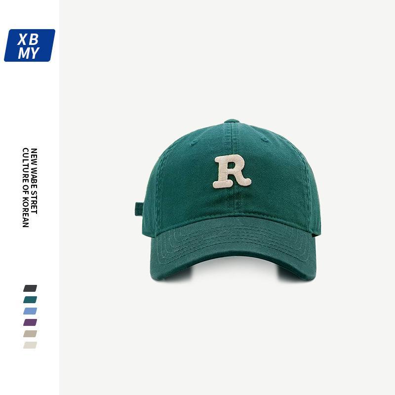 Hat Summer Cap Men Can Wear Curved Brim Cotton Cap Outdoor Street Racket Sunshade Baseball Cap Women