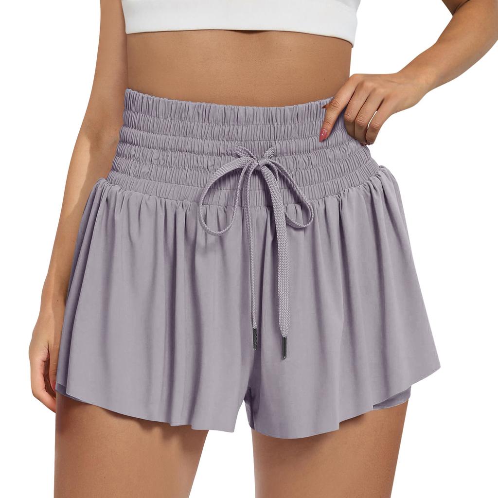 Flowy Athletic Shorts For Women High Waisted Gym Yoga Workout Running Tennis Skirt Skort Cute Clothes Casual Summer