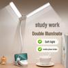 LED Clip-On Desk Lamp with Eye Protection for Reading and Studying