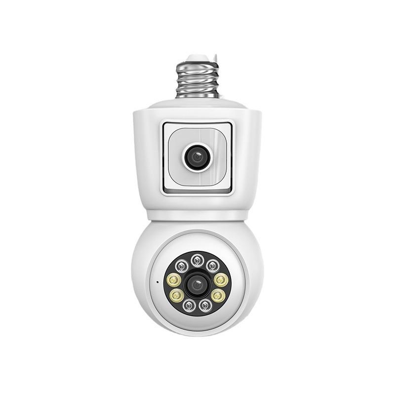 Dual-Lens 2x200W PTZ Camera: 360° Dual-Light Surveillance