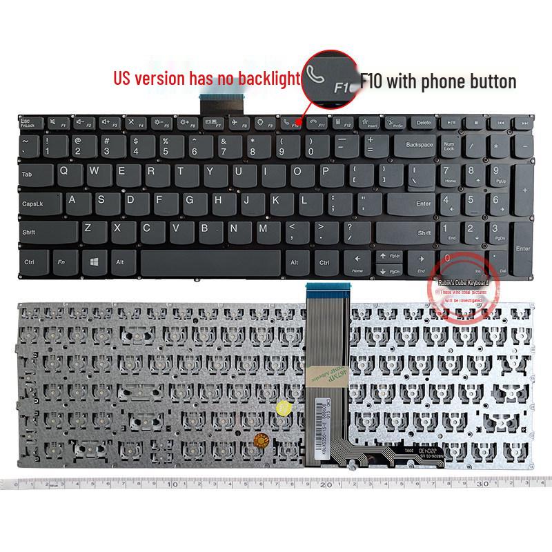 Compatible with Lenovo V15 G2-ACL, V15 G3-ARE, V15 G4-ITL/IAP/ABA/IAH/ABP Keyboards