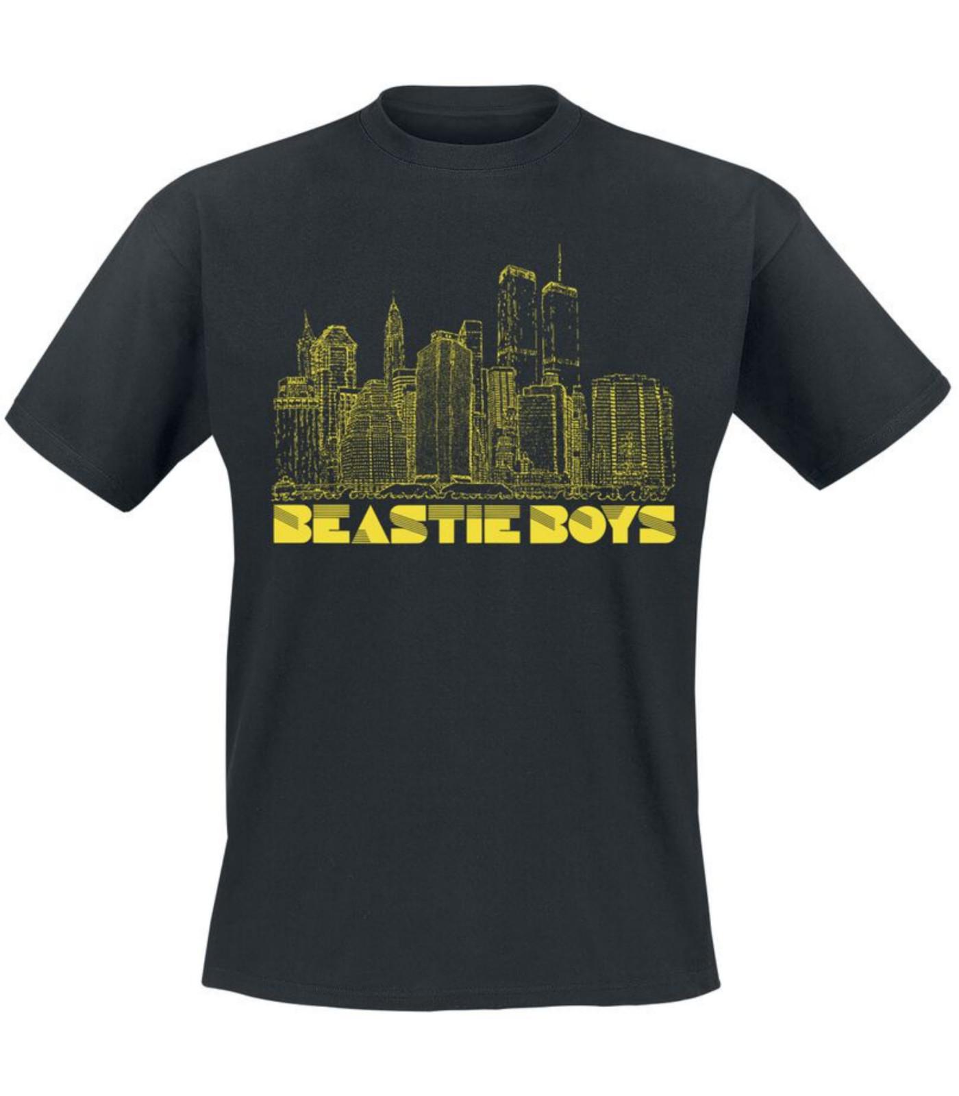 To The 5 Boroughs  T-Shirt Mens Womens Tees Top black by Beastie Boys Round Neck 100% Cotton M