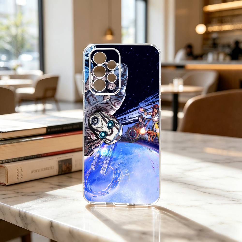 Game B-Borderlands P-Psycho Gift Phone Case Transparent Silicone Soft For Samsung S25,S24,S21,S22,S23,S30,Ultra,S20,Plus,Fe