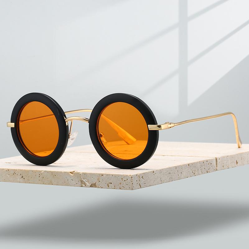 1/6 Pcs Rimless Cute Kids Sunglasses  New Fruit Shaped Decor Shades for Children Ins Trendy Gradient Multi-color Sun Glasses
