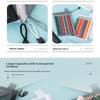 Mesh Pencil Pouches With Transparent Design And Durable Zipper Perfect For School Exams Office Daily Storage