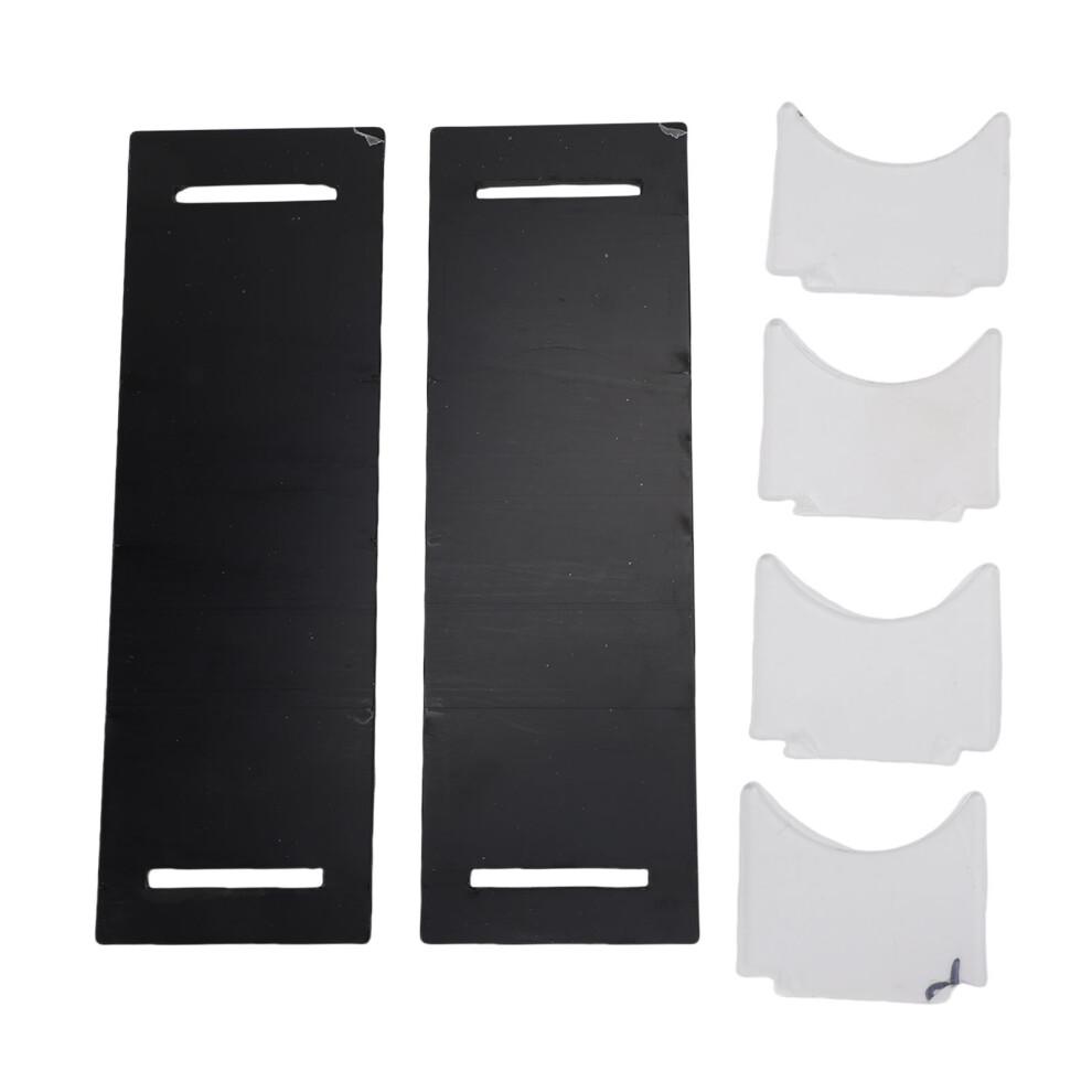 Acryl-Leuchtenschwert-Halter – Platzsparend, Multifunktional, Schwarz