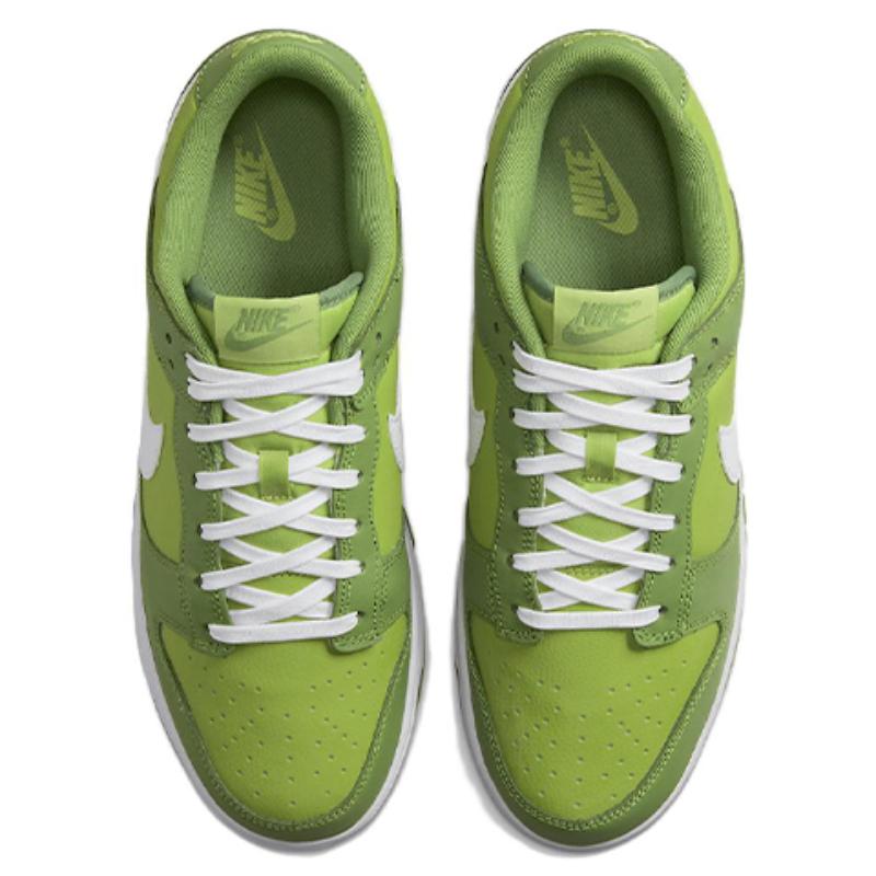 Nike Dunk Retro "Kermit" Low Cut Skate Shoes Unisex Green and White DJ6188-300