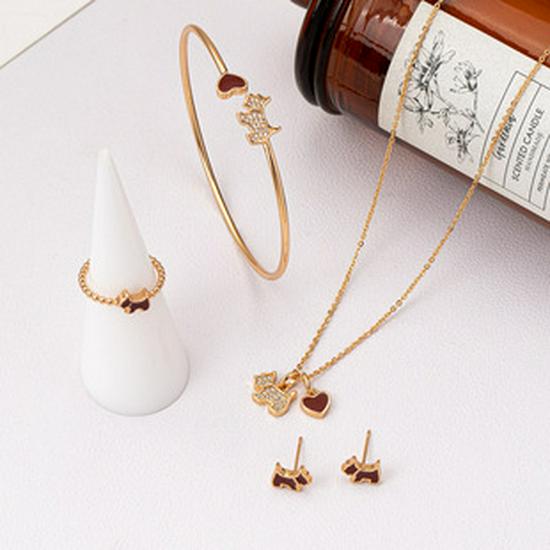 Gold Sand Zodiac Red Rope Braided Bracelet - Retro, Versatile & Luxurious Series