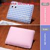 Grid Nap Pillow With Memory Foam For Office Rest And Student Dorm Use