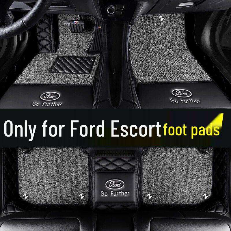 Ford Escort Floor Mats for Models 2015-2019, 2021 - Custom Fit Surround Pedal Mats