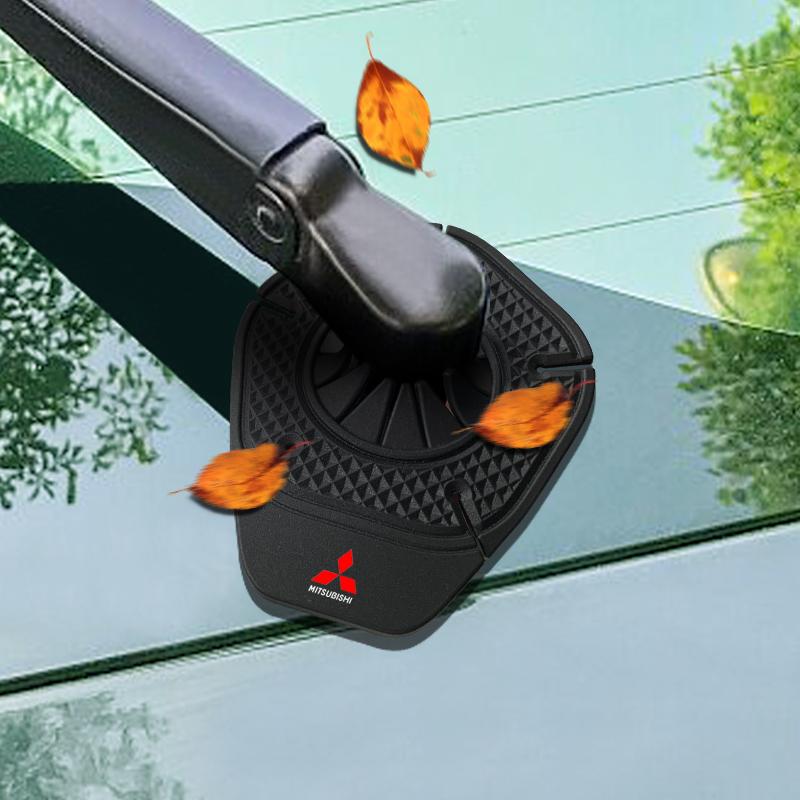Bil Vindrutetorkare Skyddskåpa Damm Torkare För Mitsubishi Outlander Lancer 10 9 ASX RALLIART Eclipse L200 Pajero