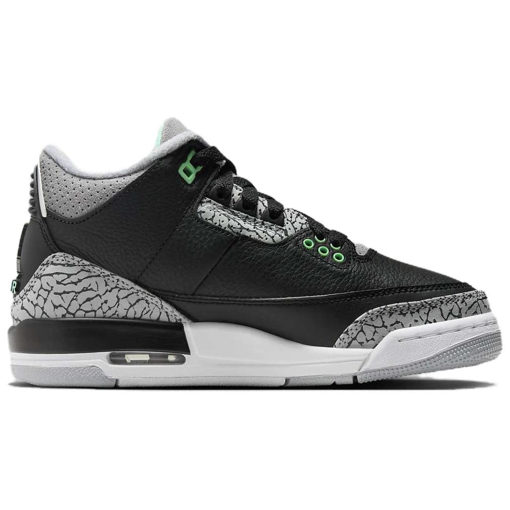 Air Jordan 3 Retro GS DM0967-031 Kids' Leather Mid-Top Retro Lifestyle Sneakers
