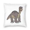 Land Before Time Littlefoot Square Pillowcase Polyester Linen Velvet Pattern Zip Decorative Throw Pillow Case Room Cushion Cover