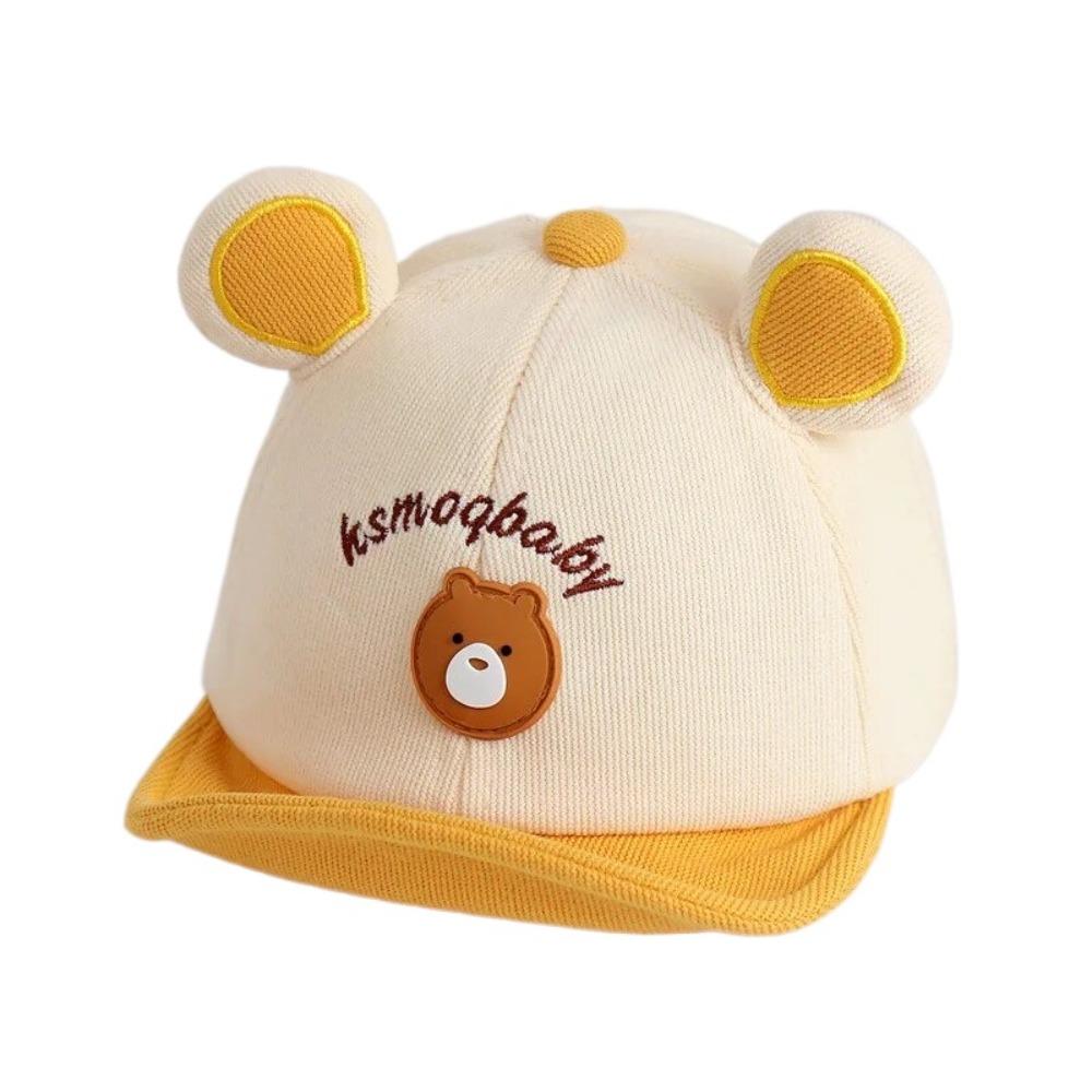 Ears Bear Baby Hat Animal Infant Sun Hat Cute Baby Baseball Cap  Outdoor