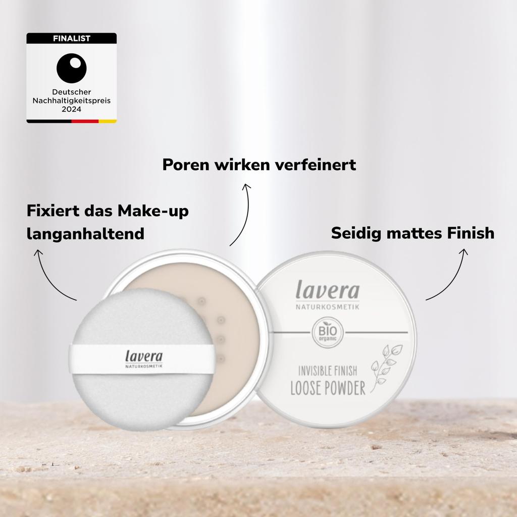 Lavera Invisible Finish Loose Powder Transparent
