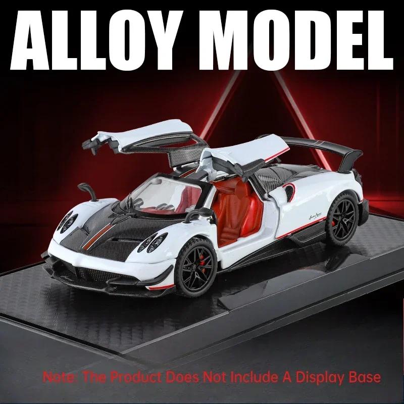 1:32 Pagani Zonda R Huaya BC Miniaturmodell Legierung Druckguss Spielzeug Auto Türen Öffnen Sound Licht Rückzieher Fahrzeuge Junge Sammelgeschenke